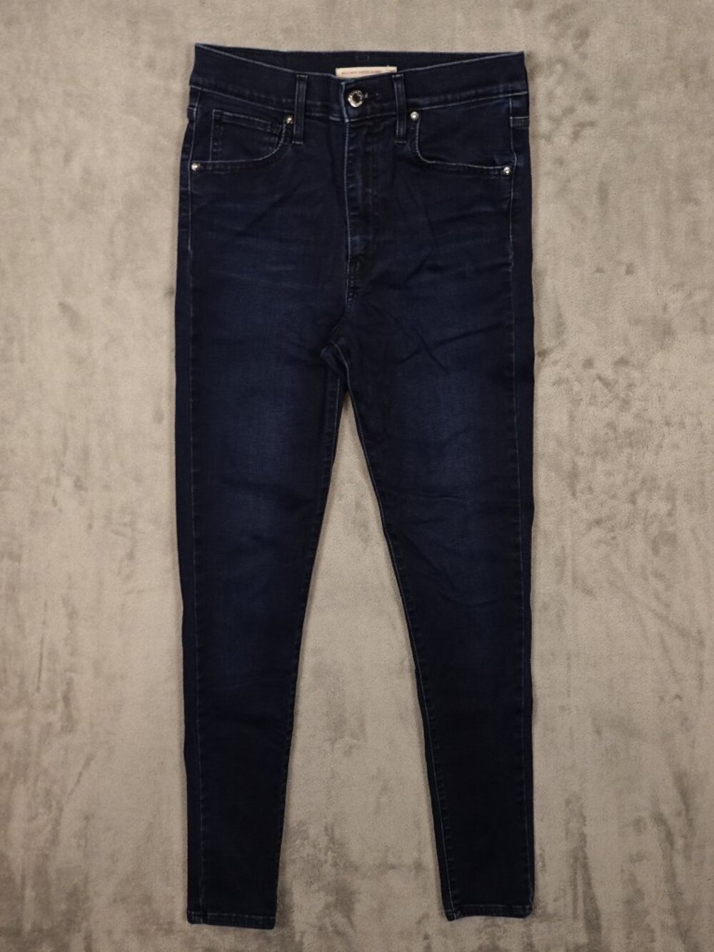Levi's Mile High Super Skinny Jeans Women's 29 Dark Wash Stretch Denim
